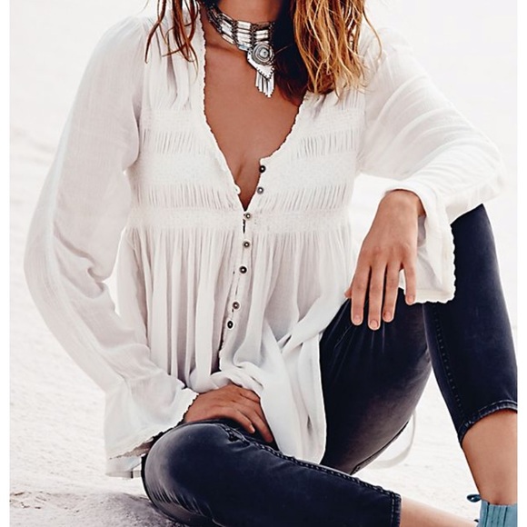 Free People Boho blouse, M - Picture 6 of 6